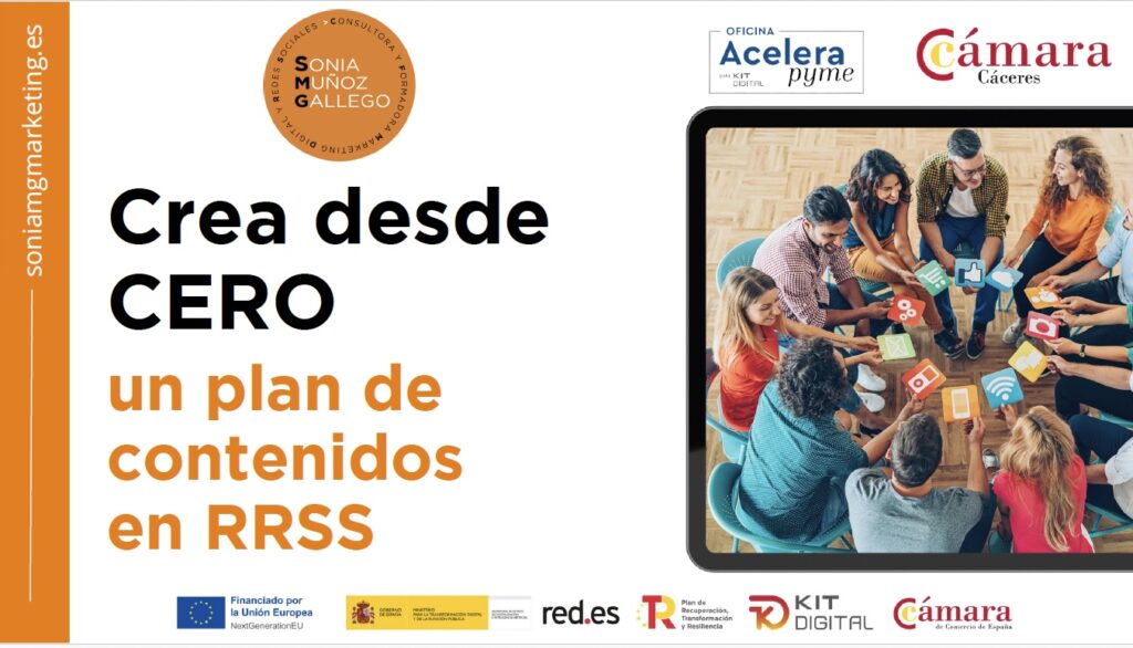 TALLER: crea desde cero un plan de contenidos