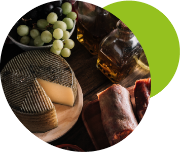 Productores de vino, aceite, quesos, embutidos, fruta
